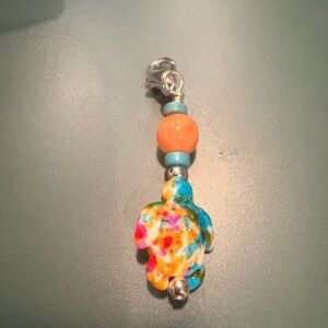 Colorful Turtle Pendant Charm zipper pull